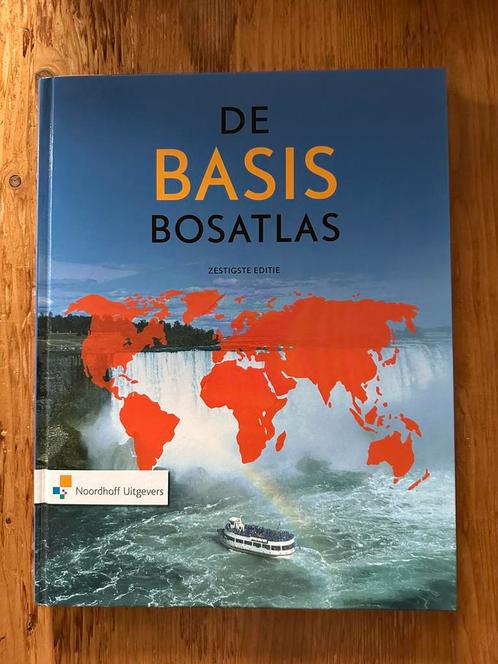 De Basis Bosatlas ISBN 9789001 712532 NIEUWSTAAT, Boeken, Atlassen en Landkaarten, Zo goed als nieuw, Wereld, 2000 tot heden, Ophalen of Verzenden