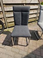 Eetkamerstoel 6 stuks, Huis en Inrichting, Stoelen, Ophalen, Gebruikt, Grijs