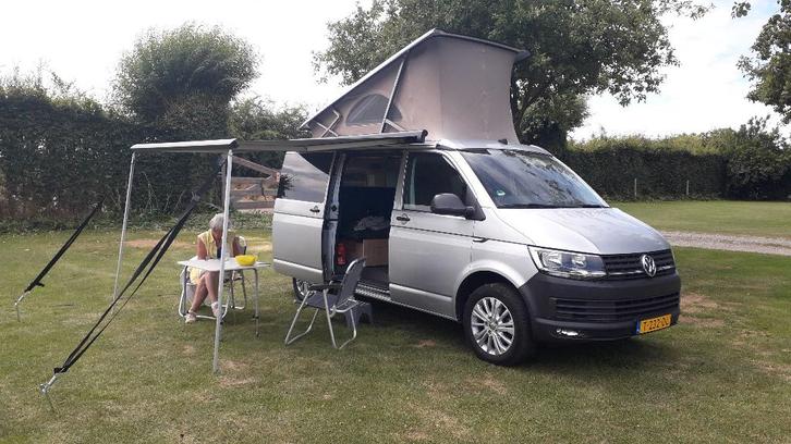 VW T5  CAMPER, Auto's, Volkswagen, Particulier, Transporter, ABS, Airbags, Airconditioning, Android Auto, Bochtverlichting, Boordcomputer