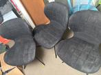 Zuiver stoelen 3 stuks, Huis en Inrichting, Stoelen, Ophalen, Gebruikt, Drie, Zwart