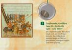 munt Rusland. Zilveren Kopeke Iwan III de Grote 1477-1505, Postzegels en Munten, Munten | Europa | Niet-Euromunten, Rusland, Verzenden