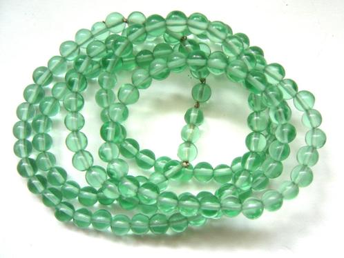 Watermeloen toermalijn LANGE ketting tourmalijn mineraal, Sieraden, Tassen en Uiterlijk, Kettingen, Zo goed als nieuw, Steen of Mineraal