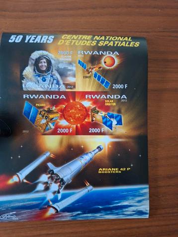 Rwanda 2012 Ruimtevaart Postzegels beschikbaar voor biedingen