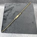 Gouden armband | 14K | 1,25gr | kinderplaatband | 388596, Ophalen of Verzenden, Zo goed als nieuw, Goud, Goud