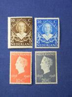 2   Nederland 504-507 pf, Postzegels en Munten, Postzegels | Nederland, Ophalen of Verzenden, T/m 1940, Postfris