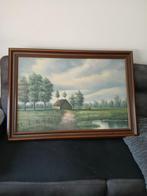 schilderij, Huis en Inrichting, Woonaccessoires | Schilderijen, Tekeningen en Foto's, Ophalen, Zo goed als nieuw, Schilderij, 75 tot 100 cm