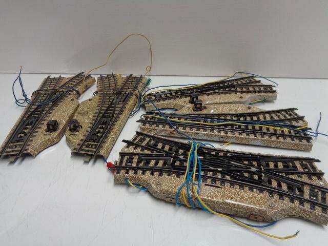 Marklin (set-3):  2x sets 5117 / 1x 5207 Elec. wissels (H0), Hobby en Vrije tijd, Modeltreinen | H0, Gebruikt, Rails, Wisselstroom