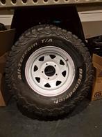 Landcruiser 78 of 79 16" velg Goss + 265/75 BF Goodrich band, Ophalen, Gebruikt, 16 inch, 265 mm