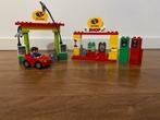 Duplo Tankstation met Shop, Ophalen of Verzenden, Gebruikt, Complete set, Duplo