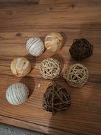 Decoratieve papieren rieten ballen - 8 stuks, Ophalen of Verzenden, Nieuw