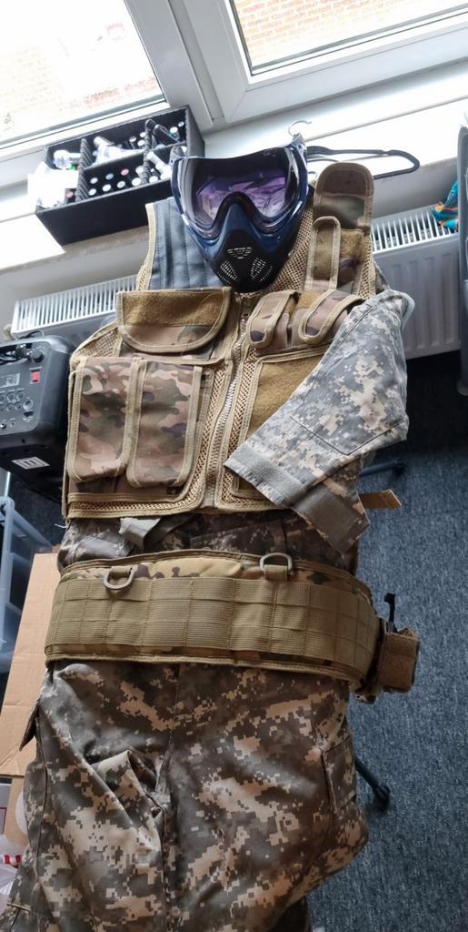 Airsoft kleding, Sport en Fitness, Schietsport-accessoires, Zo goed als nieuw, Ophalen of Verzenden