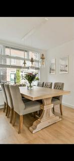 Goossens Britain Eettafel 240x100 - Uitstekende Staat, Ophalen, 75 cm of meer, Eikenhout, 200 cm of meer