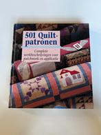 501 Quiltpatronen Boek, Ophalen of Verzenden, Zo goed als nieuw, Borduren en Naaien