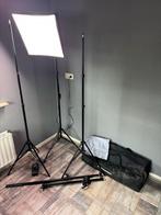 Bresser Lampstatieven + Daglicht Set, Ophalen of Verzenden, Zo goed als nieuw, Lamp of Flitsset