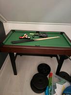Pool biljarttafel, Ophalen, Zo goed als nieuw, Keu of Ballen