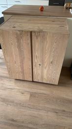 Houten IKEA Kast op Wieltjes, Antiek en Kunst, Antiek | Meubels | Kasten, Ophalen