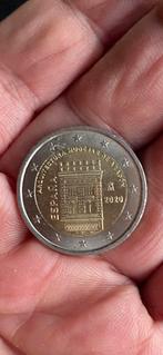 munt:  2 EURO SPANJE  ‘ARCHITECTUUR VAN ARAGON’, Postzegels en Munten, Munten | Europa | Euromunten, Ophalen of Verzenden, Spanje