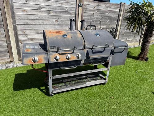 Central Park Gas- en houtskoolbarbecue Grand Brandon 13kW, Tuin en Terras, Houtskoolbarbecues, Gebruikt, Ophalen