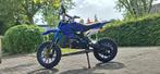 te koop: snelle 49cc 2-takt pitbike blauw, Fietsen en Brommers, Minibikes, Midibikes en Pitbikes, Ophalen, Gebruikt, 49 cc, Pitbike