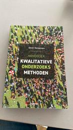 Handboek kwalitatieve onderzoeksmethoden, Sociale wetenschap, Ophalen of Verzenden, Zo goed als nieuw, Dimitri Mortelmans
