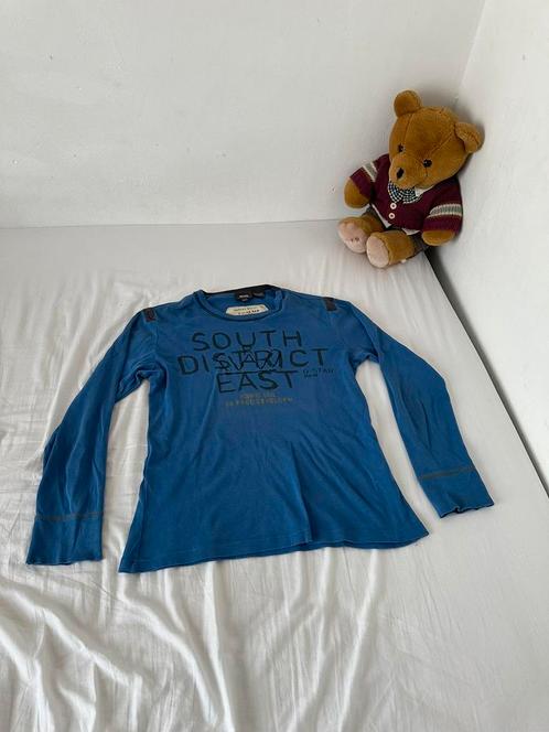 Longsleeve G-Star RAW T-Shirt, Kleding | Heren, T-shirts, Gedragen, Maat 48/50 (M), Blauw, Ophalen of Verzenden