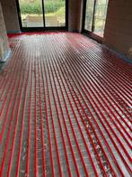 Vloerverwarming Infrezen/binden/ ook beton en tegels frezen