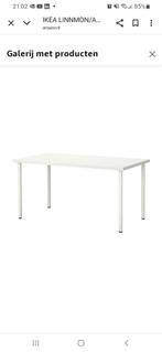 Ikea bureau linnmon 16353, 60 x 200 cm., Huis en Inrichting, Bureaus, Ophalen, Gebruikt