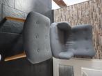 Relax stoel met voetenbankje VidaXL, Huis en Inrichting, Fauteuils, Ophalen, Gebruikt, Minder dan 75 cm, 50 tot 75 cm