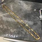 14 karaat gouden ketting monte carlo versace schakel, Sieraden, Tassen en Uiterlijk, Kettingen, Ophalen of Verzenden, Zo goed als nieuw
