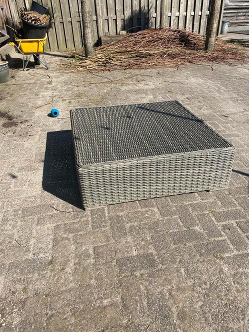 Hocker Royal Seasin 100x100, Tuin en Terras, Tuinsets en Loungesets, Wicker, Hocker, Ophalen