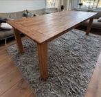 Teakhouten eettafel - 100x220 cm, Huis en Inrichting, Tafels | Eettafels, Ophalen, Teakhout, 200 cm of meer, 50 tot 100 cm