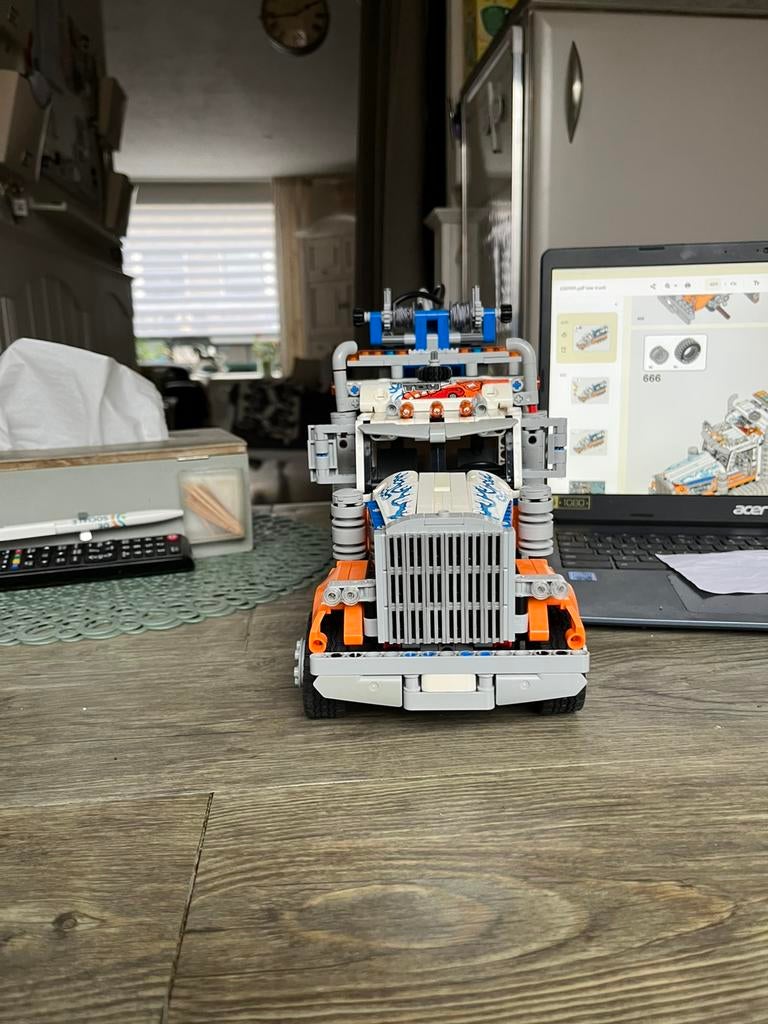 Lego 42128 heavy tow truck, Ophalen of Verzenden, Zo goed als nieuw