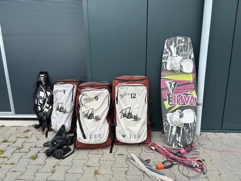 Complete Kitesurf Set - Kite, Board, Bar & Meer!, Watersport en Boten, Kitesurfen, Gebruikt, Kitesurf-set, 9 m², Twintip, Ophalen of Verzenden