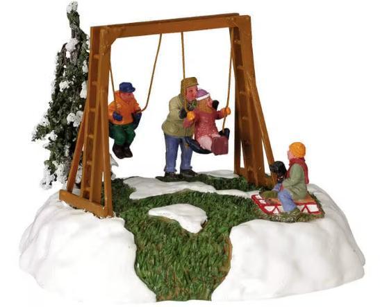 Lemax Swing Time, Diversen, Kerst, Zo goed als nieuw, Verzenden