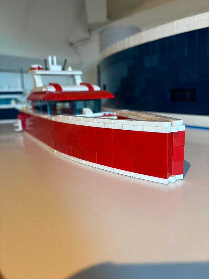 Lego MOC Boot - Uniek Ontwerp!, Hobby en Vrije tijd, Modelbouw | Boten en Schepen, Zo goed als nieuw, Groter dan 1:32, Overige merken