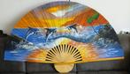 Waaier XXL dolfijnen wit gratis bezorging, Huis en Inrichting, Verzenden, Zo goed als nieuw