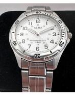 Vintage Seiko Alba V501-0FG0 analoog Quartz mens watch 10bar, Staal, Polshorloge, Ophalen of Verzenden, Zo goed als nieuw