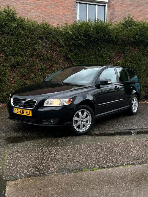 Volvo V50 1.8 2007 Zwart - 1 jaar APK - Airco - Cruise, Auto's, Volvo, Particulier, V50, ABS, Airbags, Airconditioning, Alarm