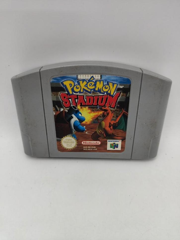 Pokémon Stadium N64, Spelcomputers en Games, Games | Nintendo 64, Zo goed als nieuw, Avontuur en Actie, 1 speler, Vanaf 3 jaar