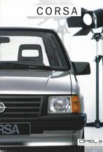Folder Opel Corsa 1985, Ophalen of Verzenden, Gelezen, Opel