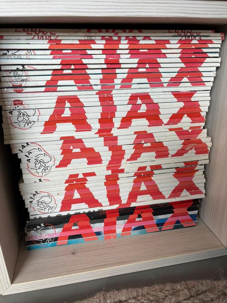 Ajax Life Boekjes 1993-2004 | Origineel Verzamelitems, Huis en Inrichting, Stoffering | Gordijnen en Lamellen, Zo goed als nieuw