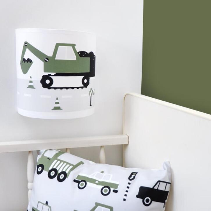 Wandlamp Kinderlamp Lamp Graafmachine Groen ANNIdesign, Kinderen en Baby's, Kinderkamer | Inrichting en Decoratie, Nieuw, Lamp