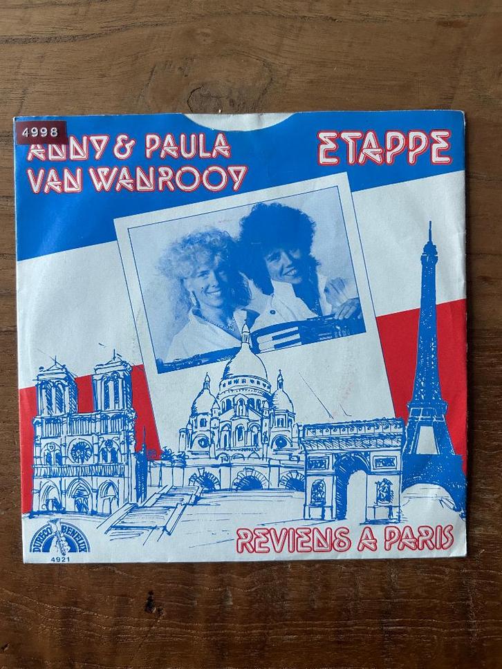 Anny & Paula van Wanrooy - Etappe, Cd's en Dvd's, Vinyl Singles, Gebruikt, Single, Pop, 7 inch, Ophalen of Verzenden