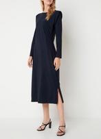 Studio anneloes travelstof midi dress streep nieuw, Maat 38/40 (M), Studio Anneloes, Zwart, Nieuw