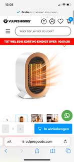 Elektrische Turbo Kachel - Zo goed als nieuw!, Huis en Inrichting, Overige soorten, Elektrisch, Ophalen of Verzenden, Zo goed als nieuw