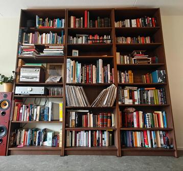 Billy boekenkast bruinhout (3x H237xB80xD28) (IKEA) - afbeelding 1