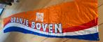 Grote banner/vlag Oranje Boven! (EK, Koningsdag, 5 mei), Diversen, Vlaggen en Wimpels, Ophalen of Verzenden, Zo goed als nieuw