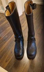 Lederen heren laarzen, Ophalen of Verzenden, Zo goed als nieuw, Zwart, Boots