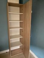 Eikenhouten kast met verstelbare planken, Ophalen, Met plank(en), Gebruikt, Eikenhout