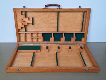 houten opberg-kist toepassing onbekend afm. ca. 72x35x7cm beschikbaar voor biedingen